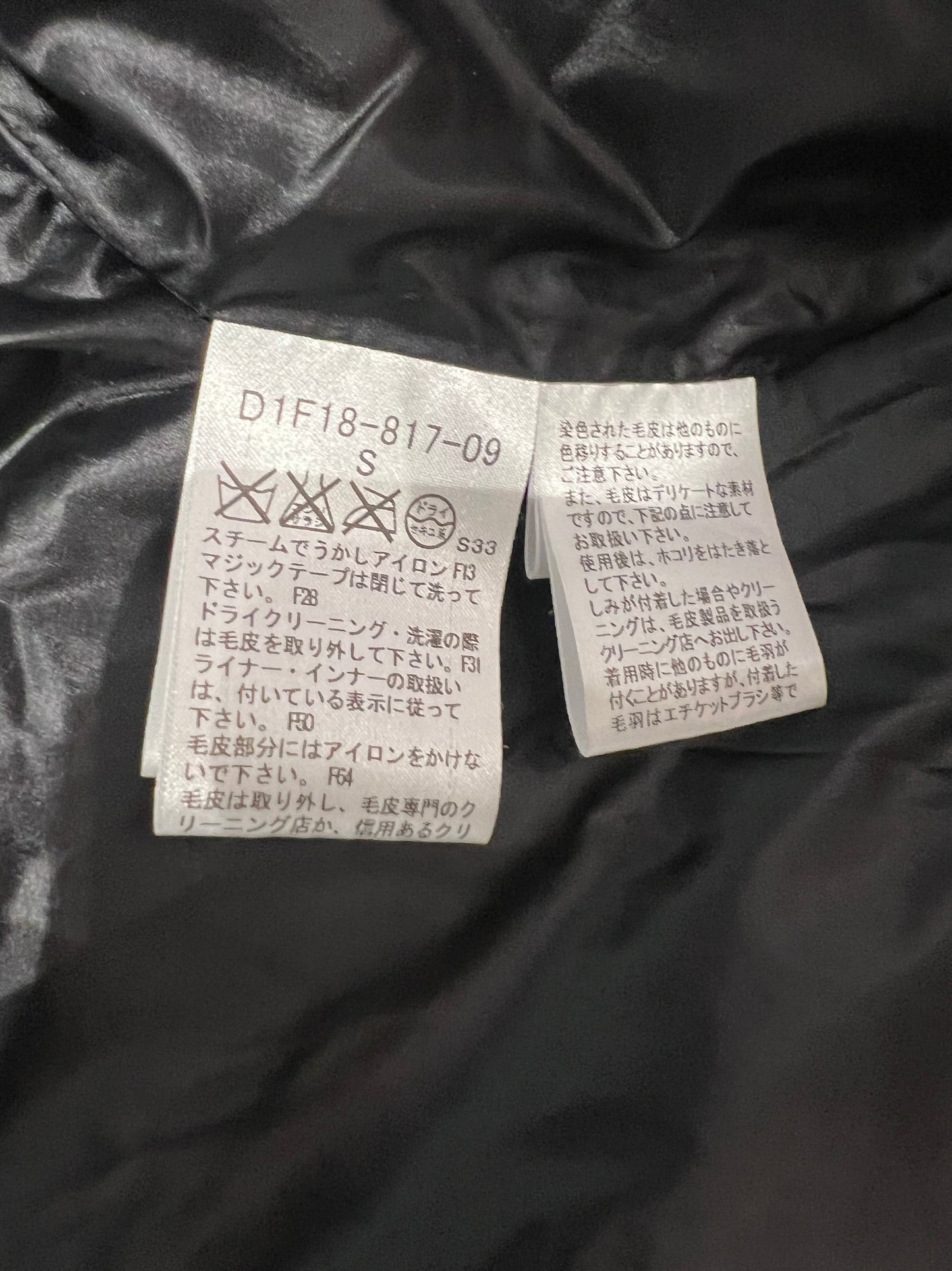 000’s Burberry Fur Puffer