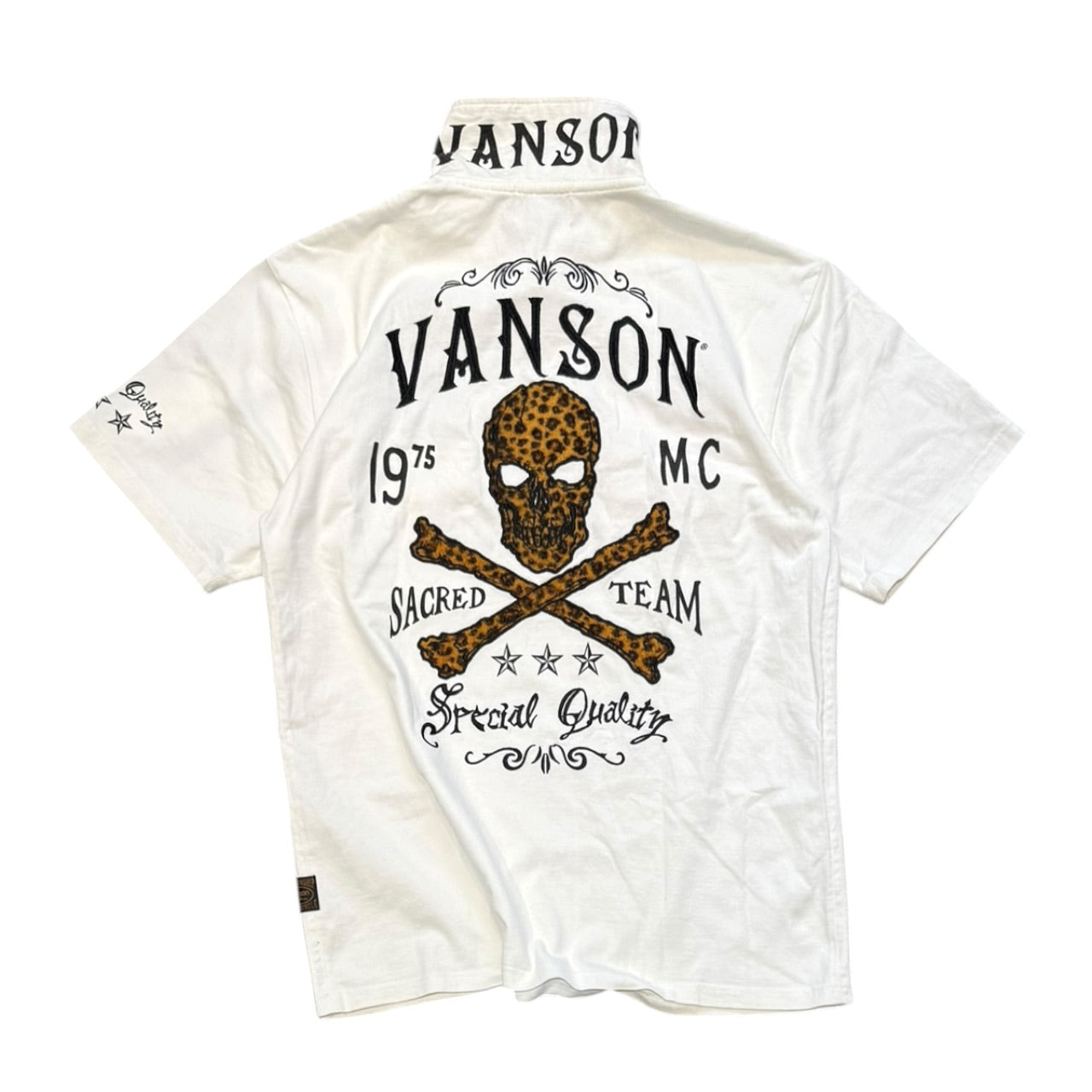 000’s Vanson Skull Polo (L)