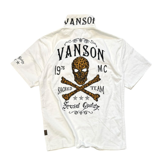 000’s Vanson Skull Polo (L)