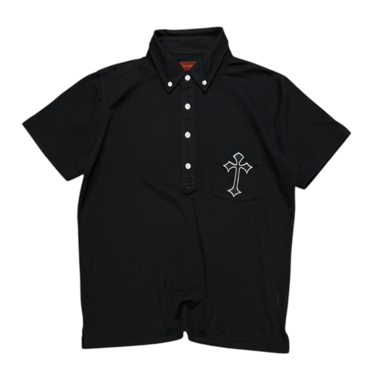 000’s Heritage Blue Cross Polo (M)
