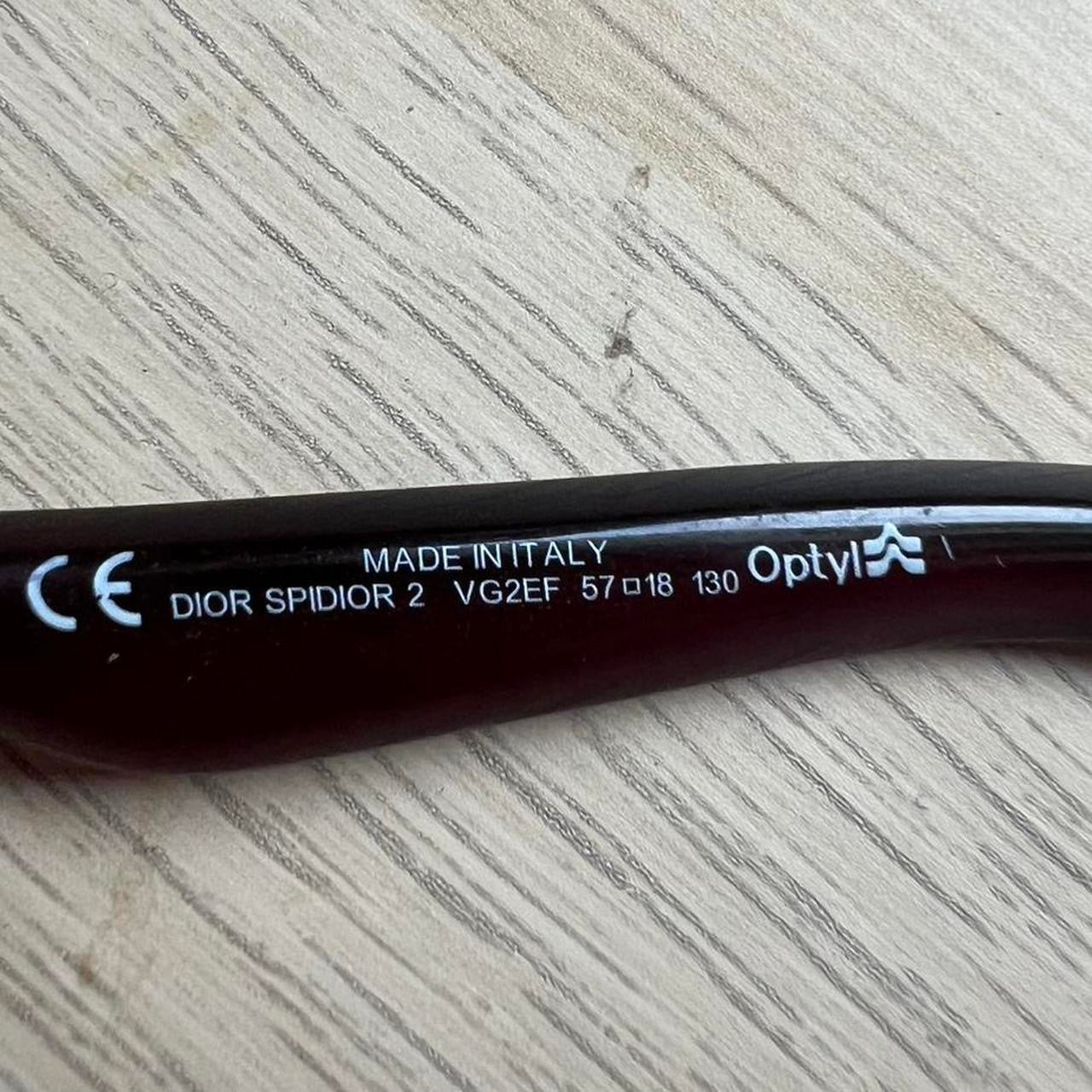 Y2K Dior Spidior 2 sunglasses