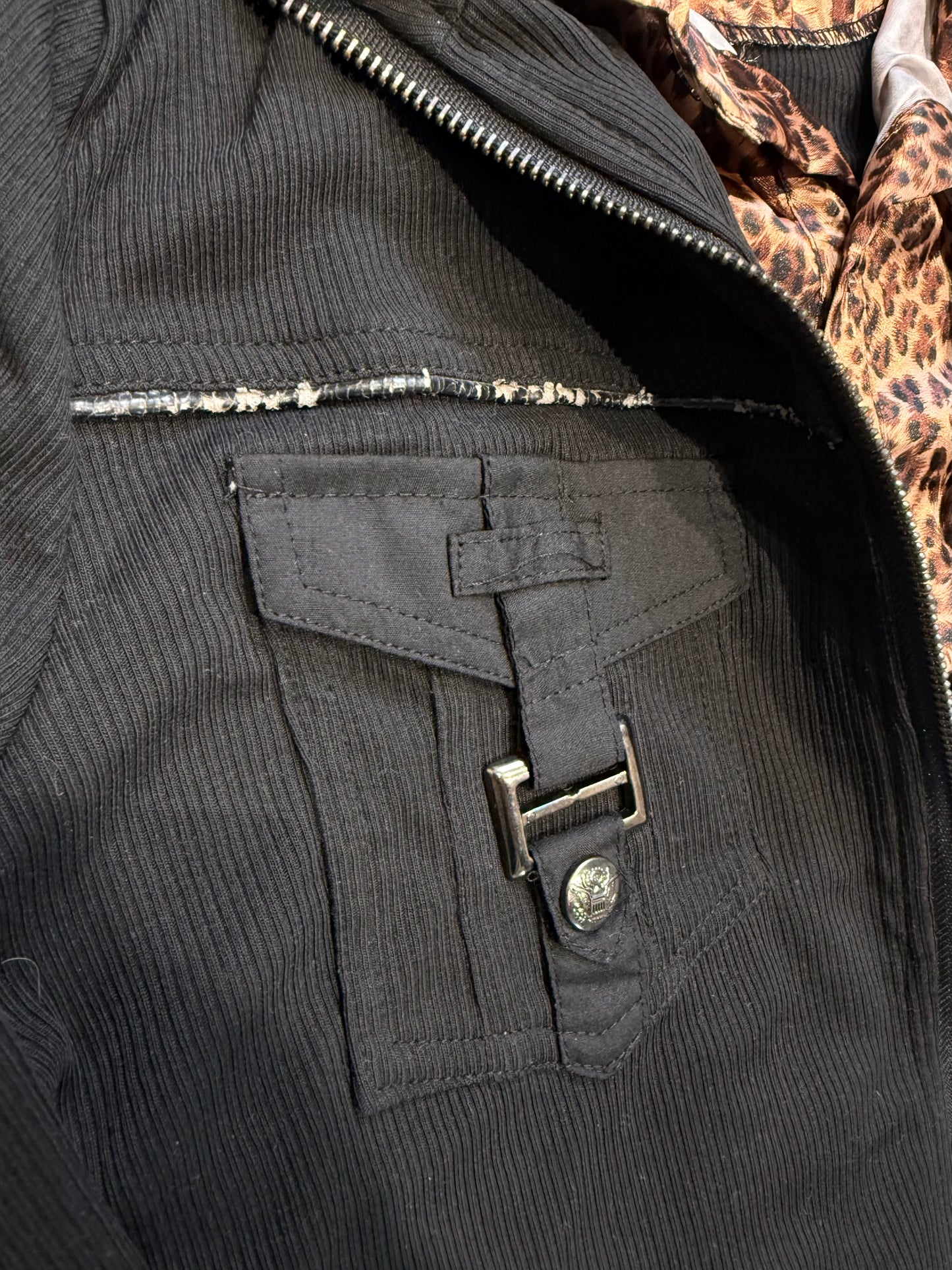 000’s In The Attic Leopard Print Jacket (M)