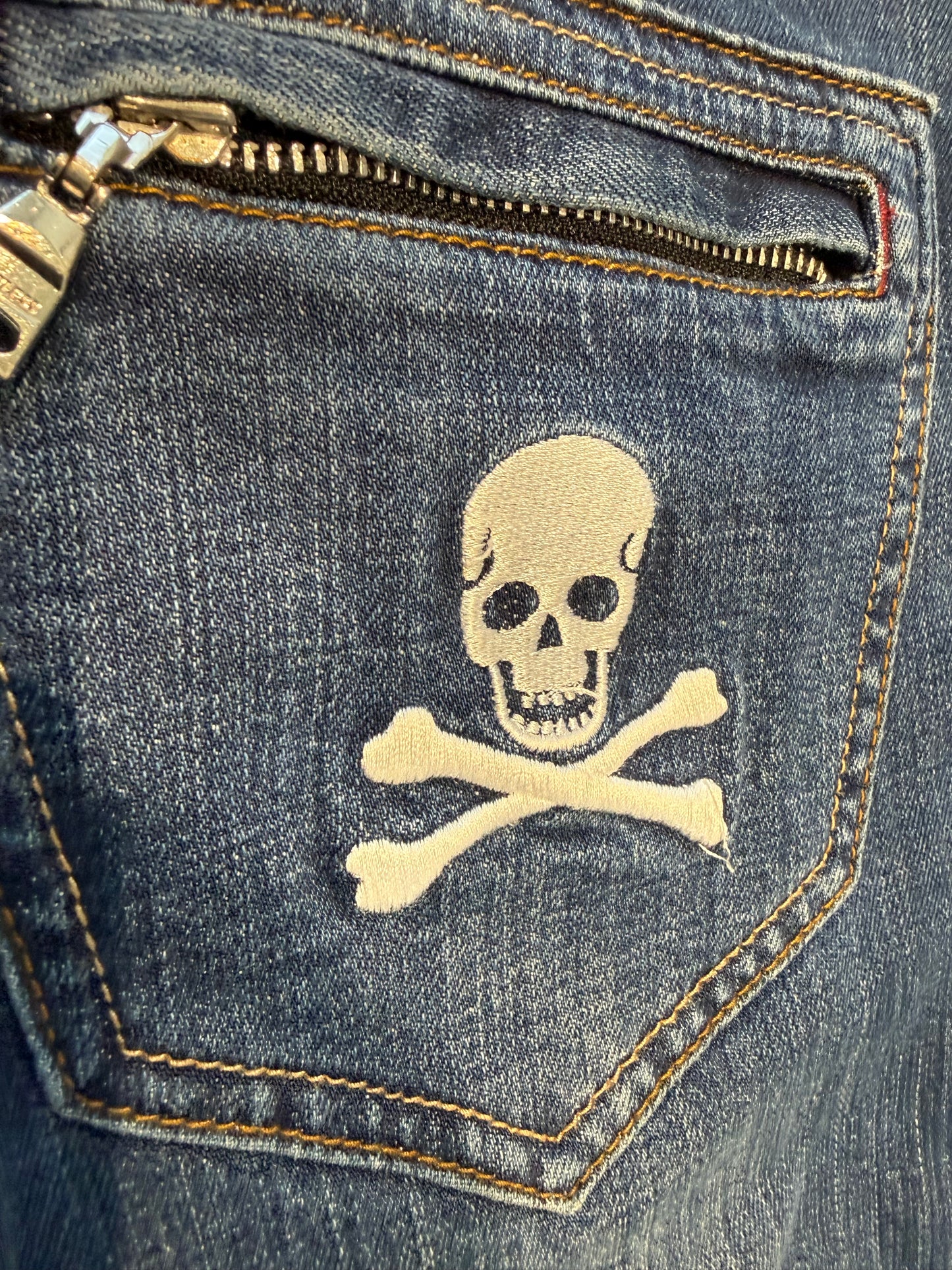 000’s Loveless Skull Jeans (30”)