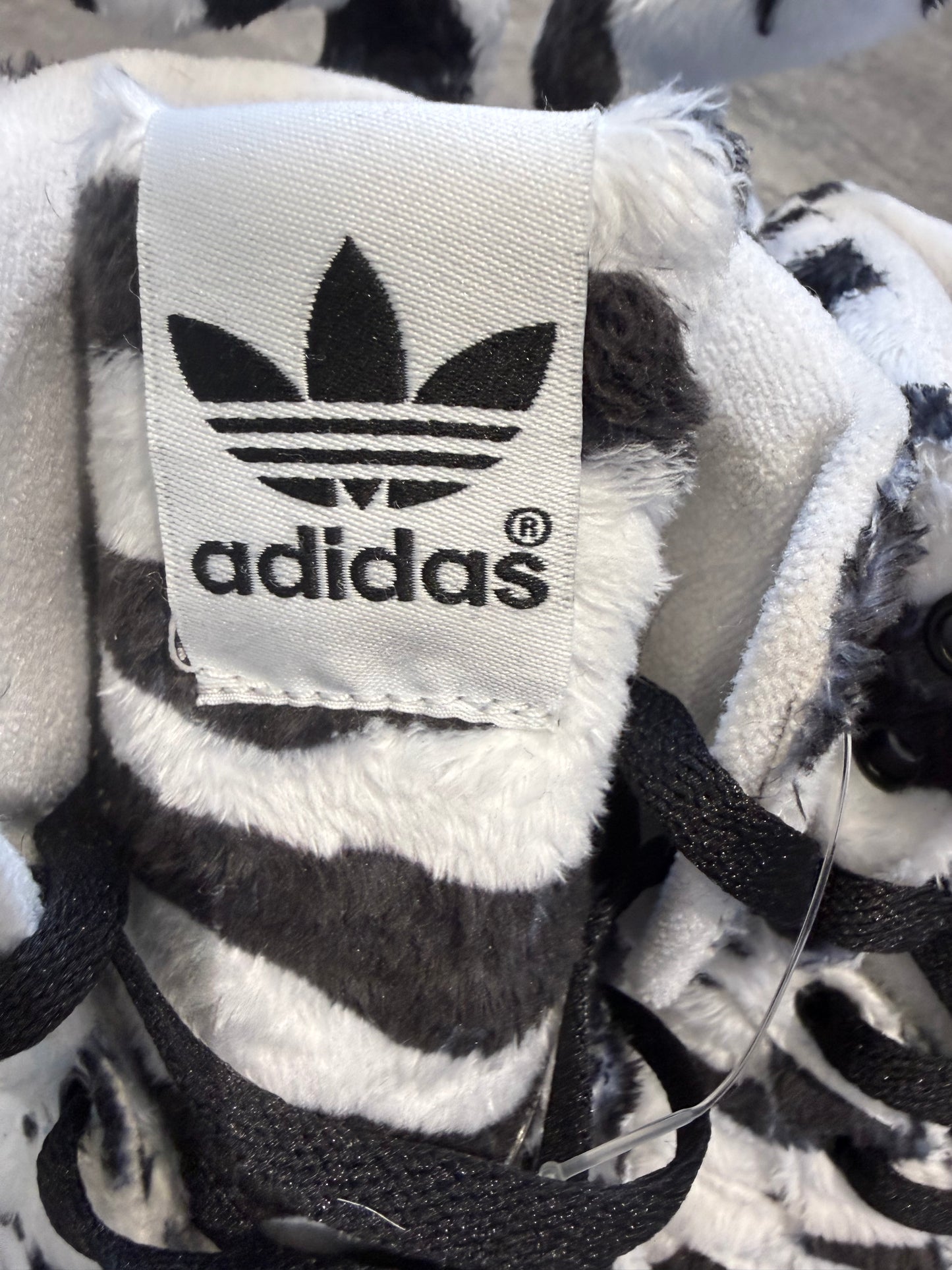 Jeremy Scott x Adidas Zebra High Tops (UK 8 - EU 42)