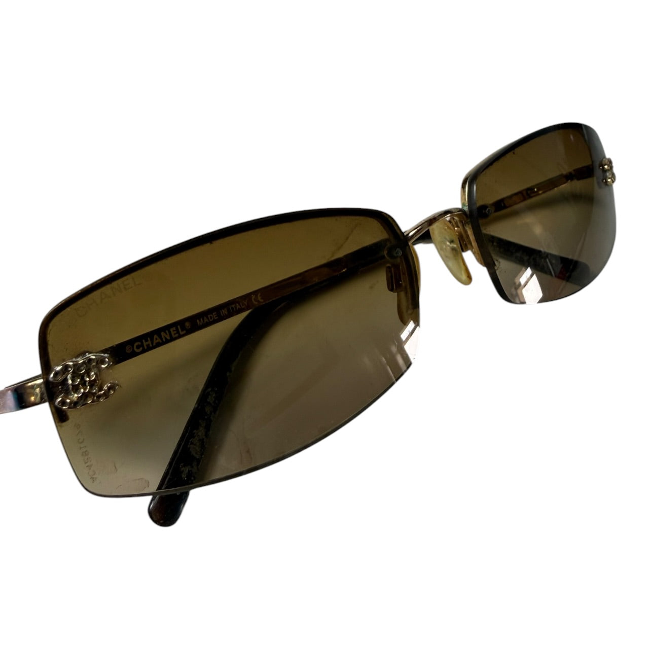Vintage Chanel Rimless Sunglasses