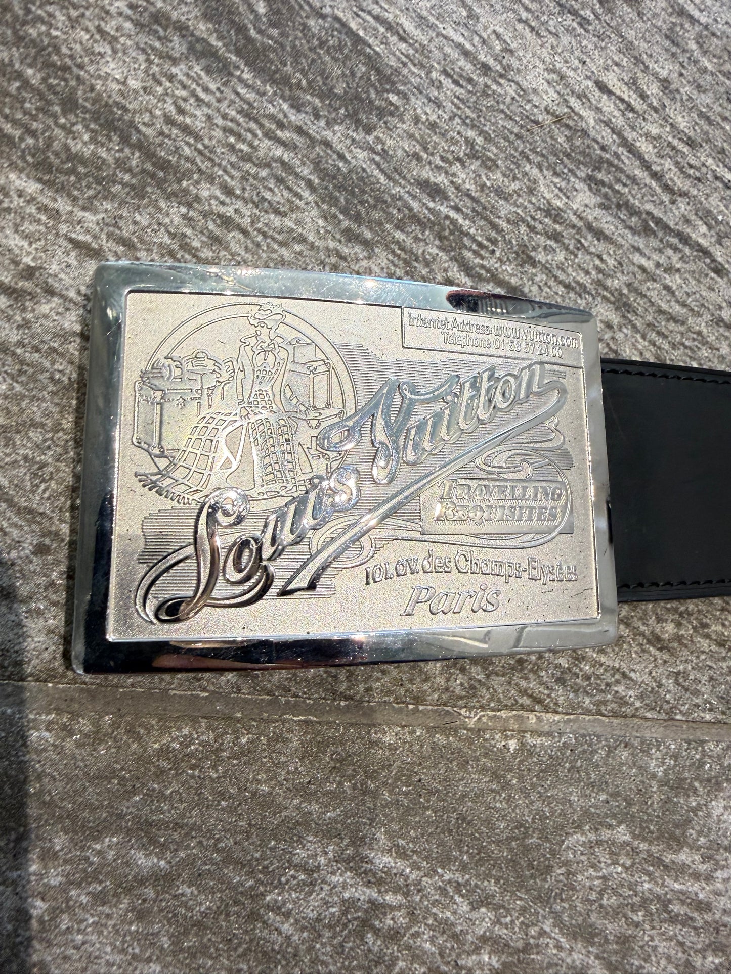 Vintage Louis Vuitton Santur Belt