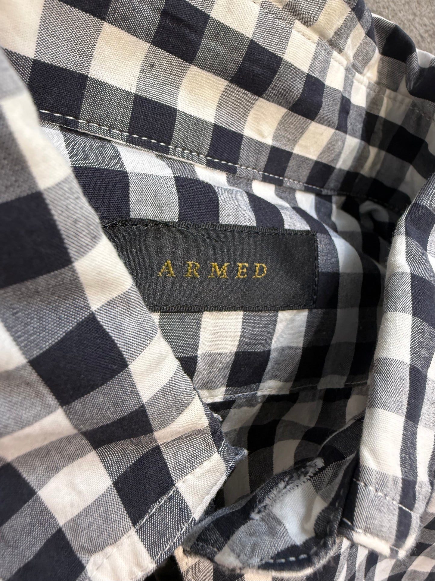 000’s Armed Patchwork Flannel (S)