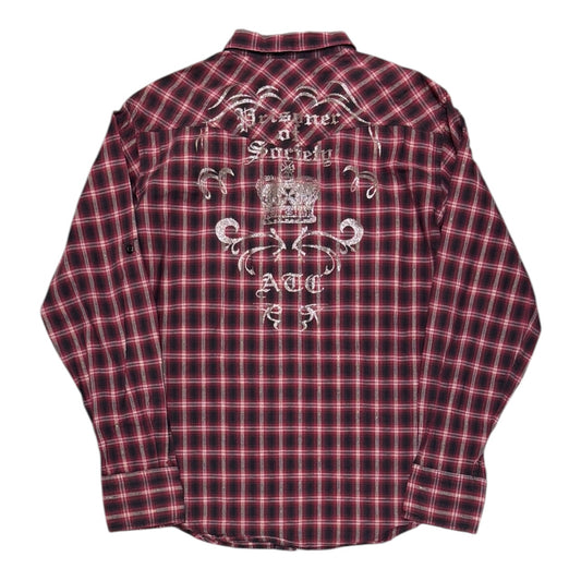 000’s In The Attic Plaid Flannel (M)