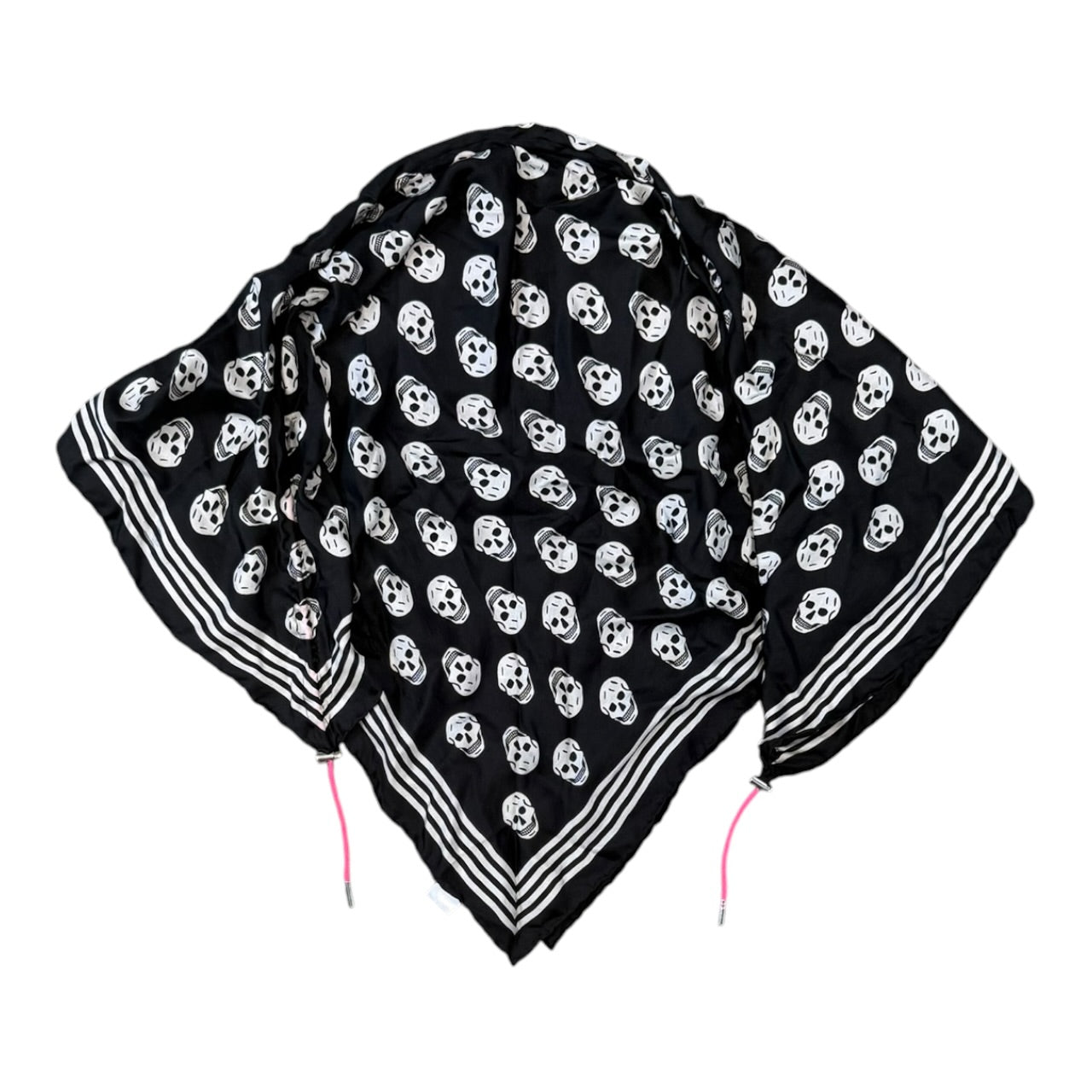 1 of 1 Unreleased Alexander McQueen Adjustable Silk Skull Scarf