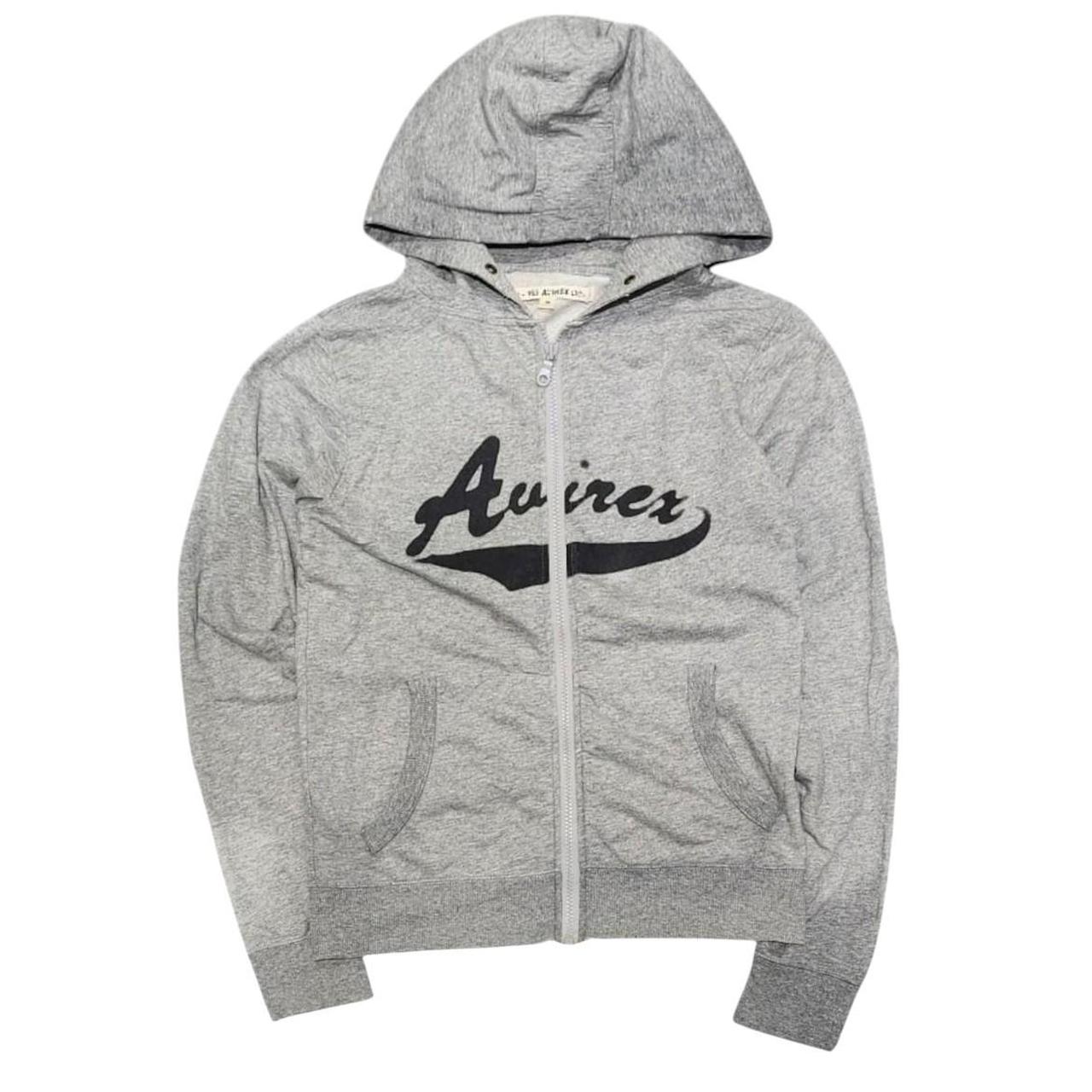 Vintage Avirex Spellout Zip up hoodie