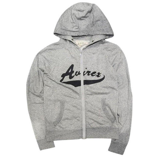 Vintage Avirex Spellout Zip up hoodie