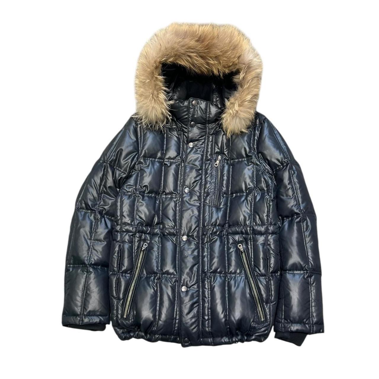 Japanese ex/tra monsieur Nicole Fur Hood Puffer