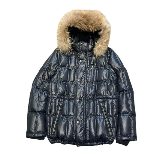 Japanese ex/tra monsieur Nicole Fur Hood Puffer